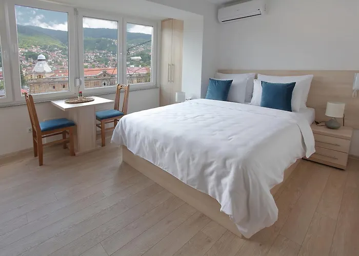 아파트 Deluxe Bellevue 사라예보